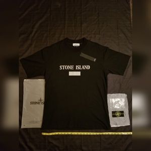 Luxury Black 3M Stripe Logo Oversized Tee SS19 : L